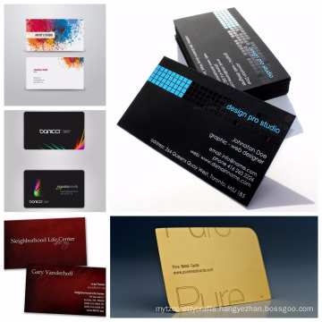 Good price Elegant printed credit card size plastic business cards with fast delivery